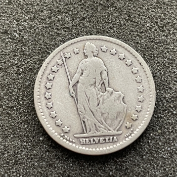 Preview: 1 Franken Silber 1907